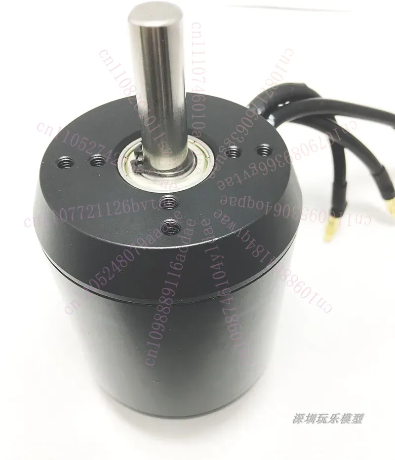 6384 Brushless Motor Sensored - 6384 Borstelloze motor, 170KV, met/zonder Hall-sensor,