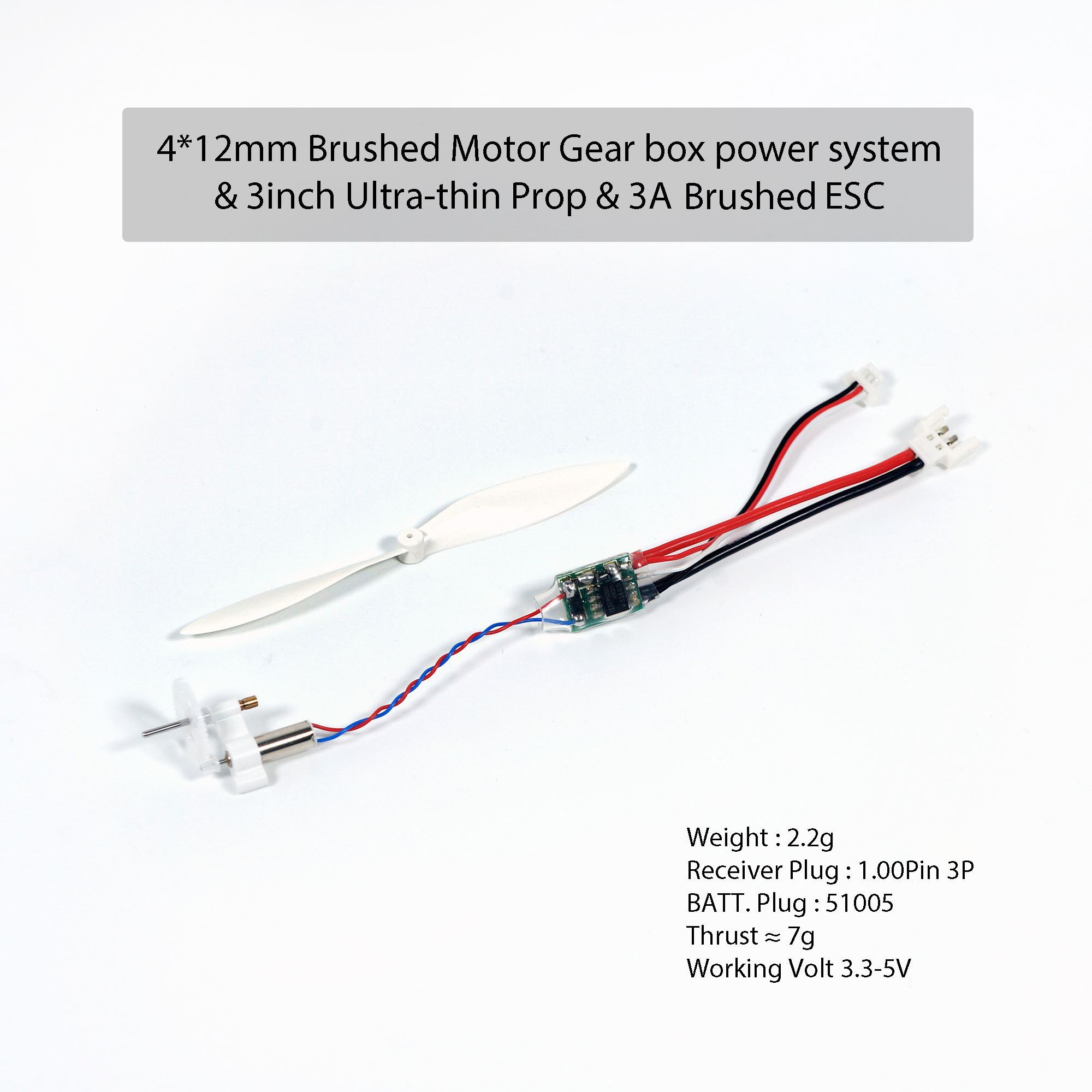 DW Hobby Micro Brushed Power S - Brushless Motor Thrust Test Stand recensie en prijs