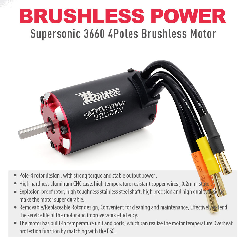 Rocket RC V2 Supersonic 3650 3 - Brushless Motor Thrust Test Stand recensie en prijs